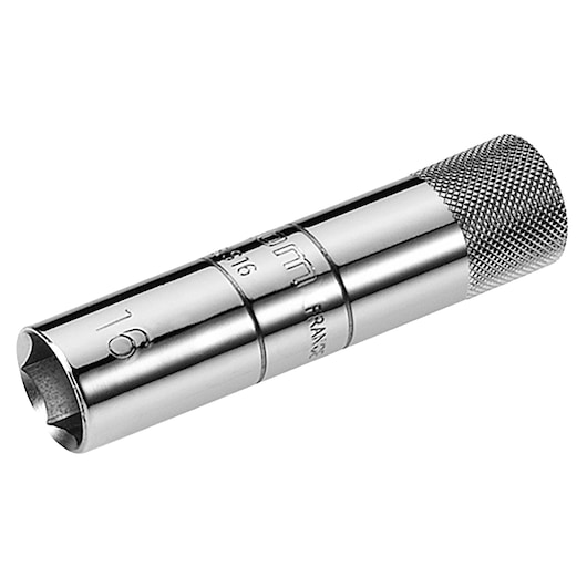 1/2 in. Square Drive Socket for Spark Plugs, 18 x  90 mm