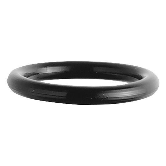 Photo of Facom BA.18B black rubber O-ring, product category photography, front angle on white background.