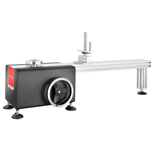 Facom CD12A torque tester photography, black and silver device, side angle on white background.