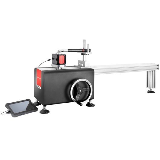 Facom CD12A torque calibration machine with digital display, black and silver, front angle photo.