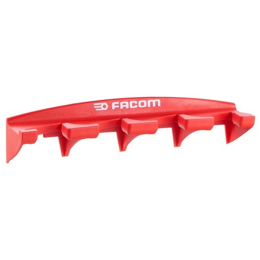 Facom red plastic tool holder, photography, side angle, SKU CKS_102.