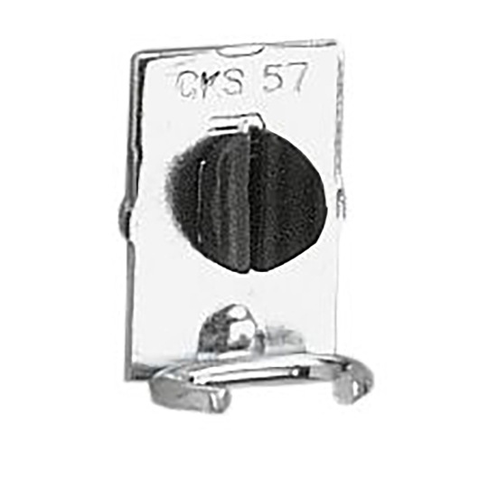 Facom CKS57A metal tool holder with clip, front view on white background.