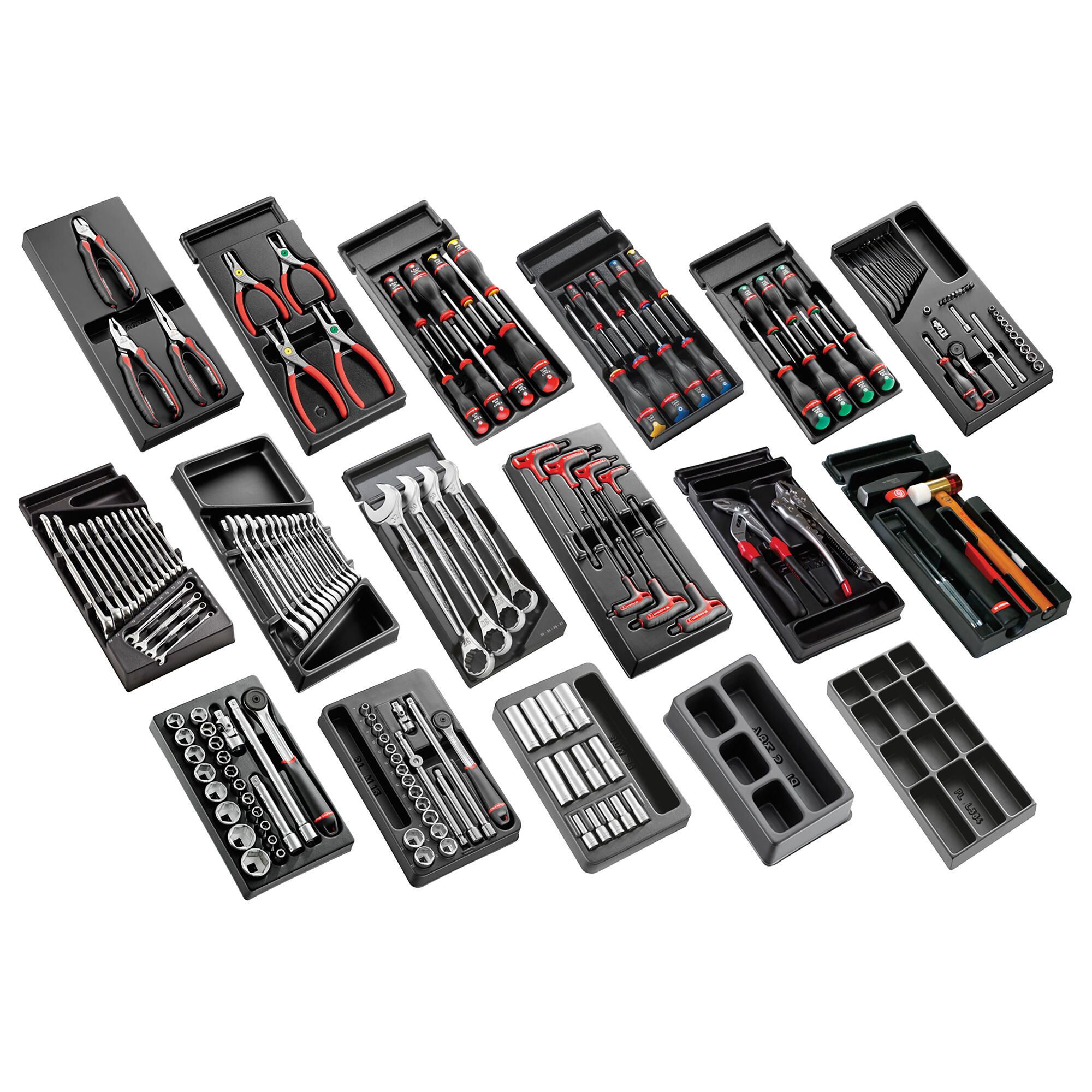 Universal Tool Set in 7-Drawer Roller Cabinet (166 pc.) | FACOM