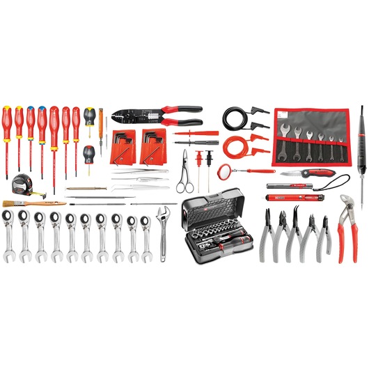 Electricians tool set 101 pieces