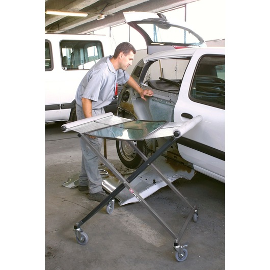 Multi-functional bodywork support cradle