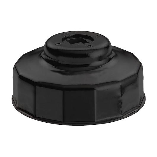 Facom D_139 black metal oil filter wrench, front angle, automotive tool on white background.