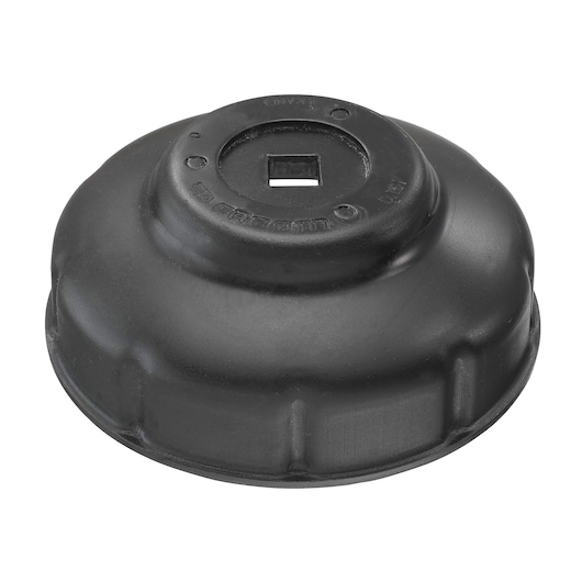 Photo of Facom D156 black metal oil filter wrench, top angle on white background.