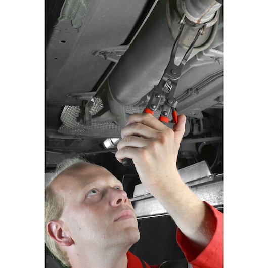 Plier for Exhaust Ring