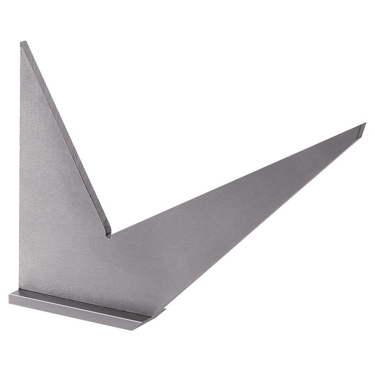 Facom DELA_1272_01 steel try square tool in side view on white background.