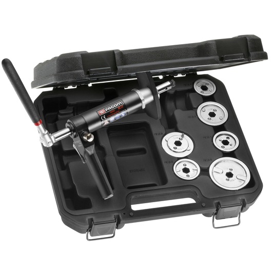 Pneumatic brake disc caliper tool kit