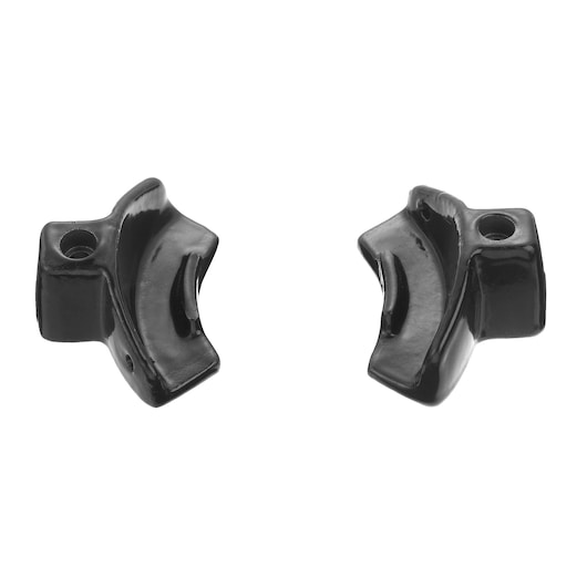 Facom DLS500-04 black curved metal parts, product photography, front angle.