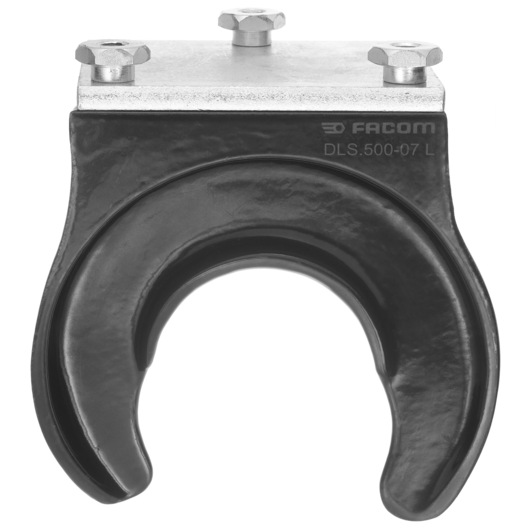 Facom DLS_500-07HP clamp accessory, black and silver, front angle, for mechanical applications.
