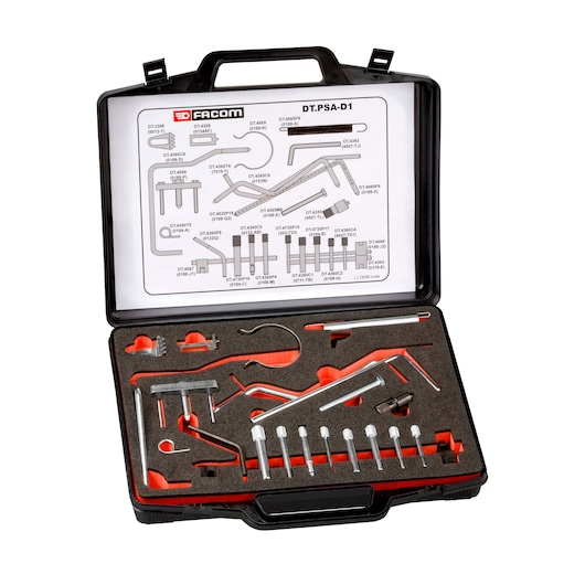 Timing tools kit for Peugeot diesel engine