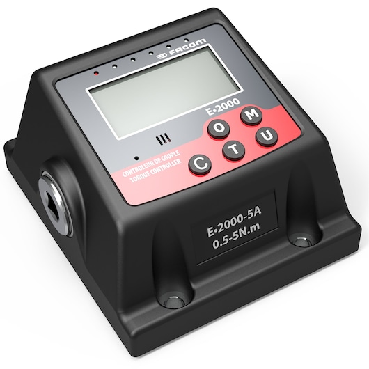 Facom E.2000-5A torque controller with display and control buttons, angled front view.