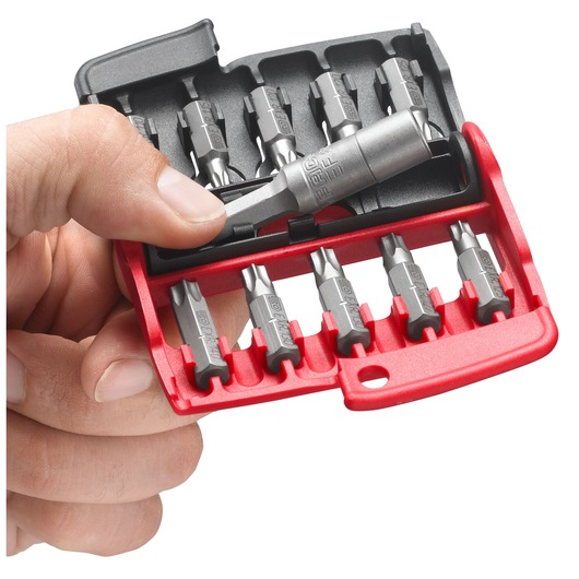 ResisTORX® 1/4 in. Bits (10), 25mm and Bit Holder