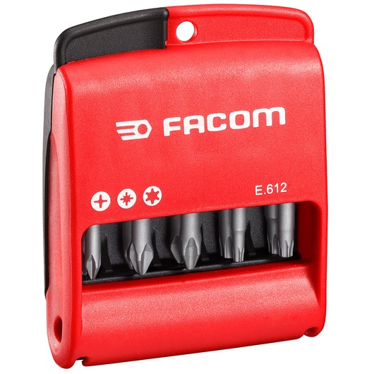 1/4 in. Pozidriv® Philips® Combination Bit Set With Bit Holder, 50 mm, 6-point (10 pc)