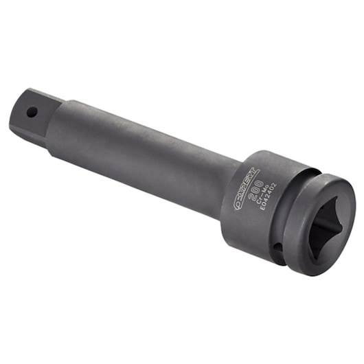 Facom E042402 dark steel extension bar for sockets, product photography on white background
