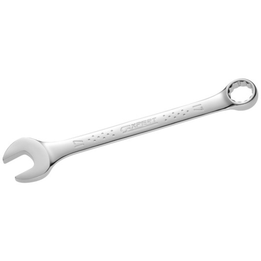 Facom E110104 chrome combination wrench, angled photo on white background