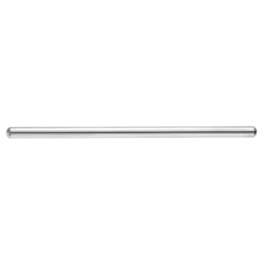 Facom E112901 chrome-plated straight bar tool, side view, white background