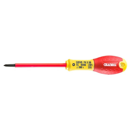 EXPERT by FACOM® Phillips® screwdriver PH1x100 mm Insulated 1000V