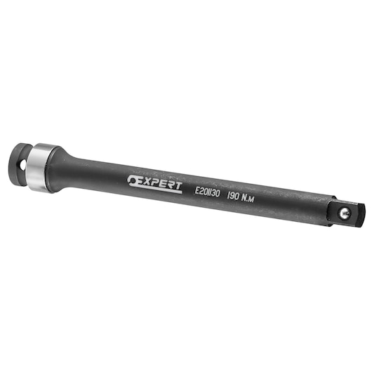 Facom E201130 black torque extension bar with silver collar, side angle, tool category.