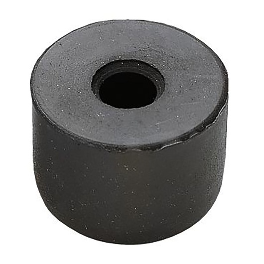 Facom EA_50 cylindrical black rubber bumper with center hole, product photo on white background.