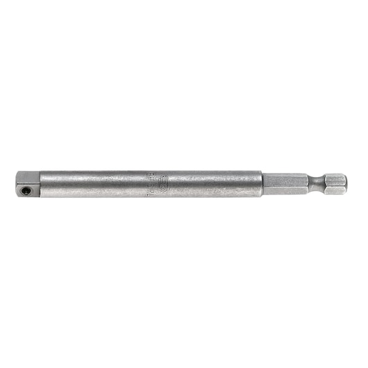 Facom EF6RL steel hex bit extension bar, side view on white background.