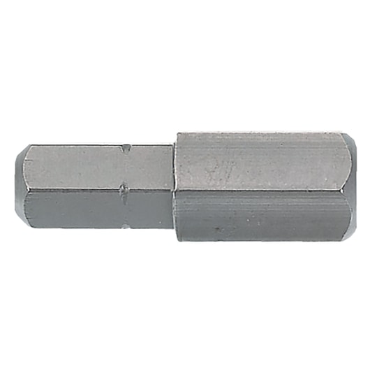 Photo of Facom EH.203/8 hexagonal socket adapter, steel finish, side view on white background.
