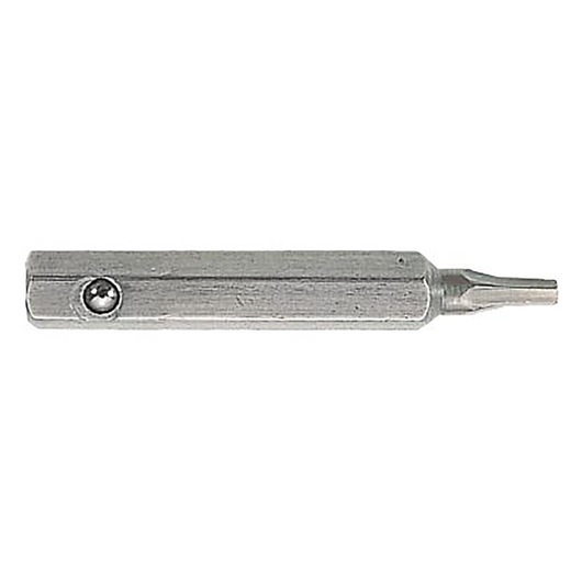 Screwing bits series 0 drive 4 mm for hollow hex screws, 2 mm