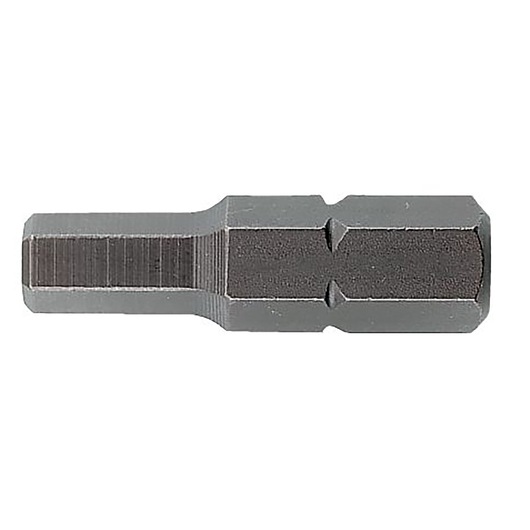 Facom ENH_208 hex screwdriver bit, steel, side view on white background.