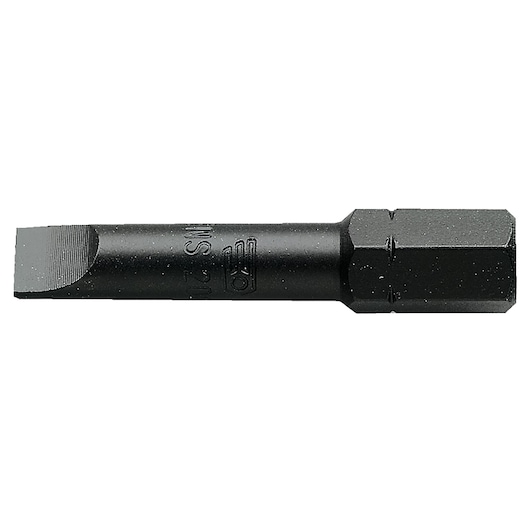 Impact bits series 2 for slotted head screws 6.5 mm