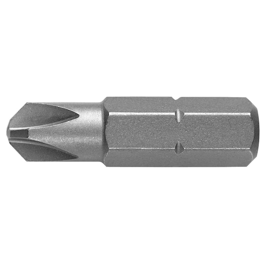 Facom ETORM_103 screwdriver bit, gray steel, hexagonal body, front angle, white background.