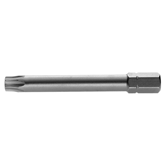 Facom EX_225L long silver bit driver, straight side view on white background.