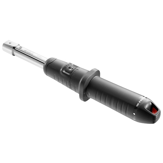 Facom J.209-50D torque wrench with black ergonomic handle, photographed at an angle on a white background.
