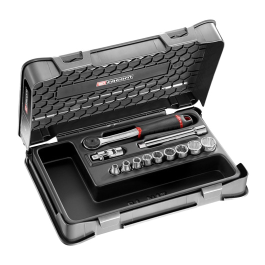 3/8 in. Socket Set, MBOX, Performance Round Head Ratchet (12 pc.)