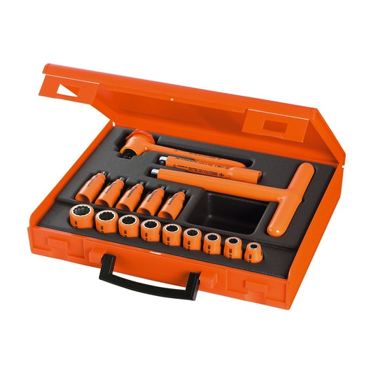 1000 v insulated tool, set of 17 pieces