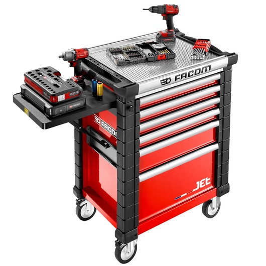 Roller Cabinet Lateral Folding Shelf, JET.M3-4-5A Series