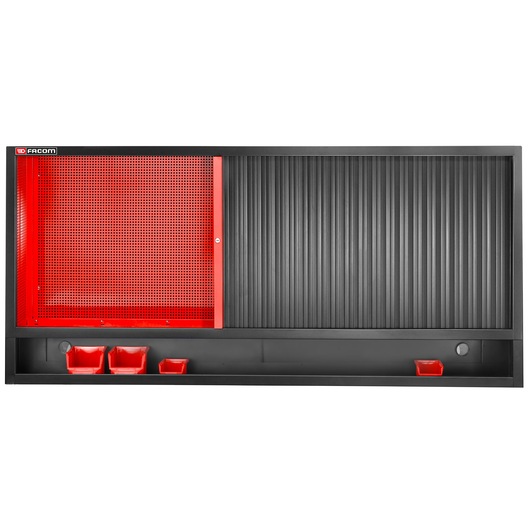 JLS3 TRIPLE TOP UNIT WITH SHUTTER RED