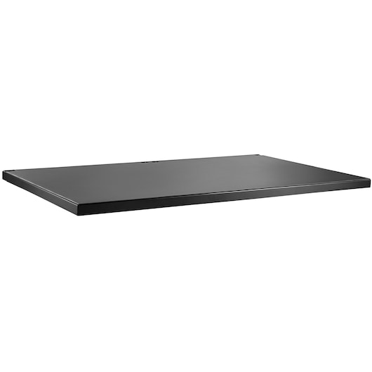 Facom JLS3-PM2BS black metal shelf, photographed from front angle on white background.