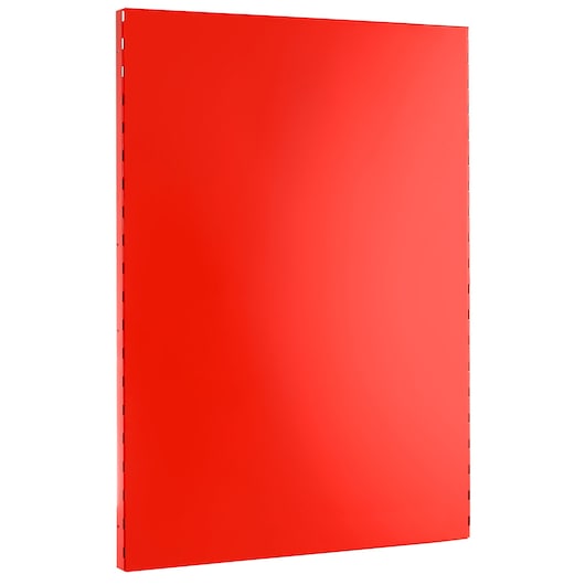 Facom JLS3-PNB red metal panel, photographed at an angle on white background.