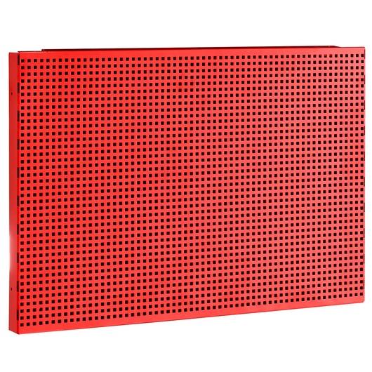 Facom red perforated tool panel, angled view, SKU JLS3-PPAV1, workshop equipment.