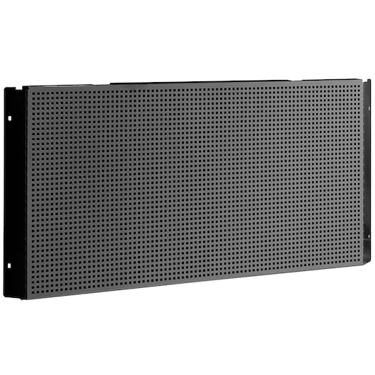 Facom JLS3-PPAVABS black perforated tool board, angled side view, for workshop wall mounting.