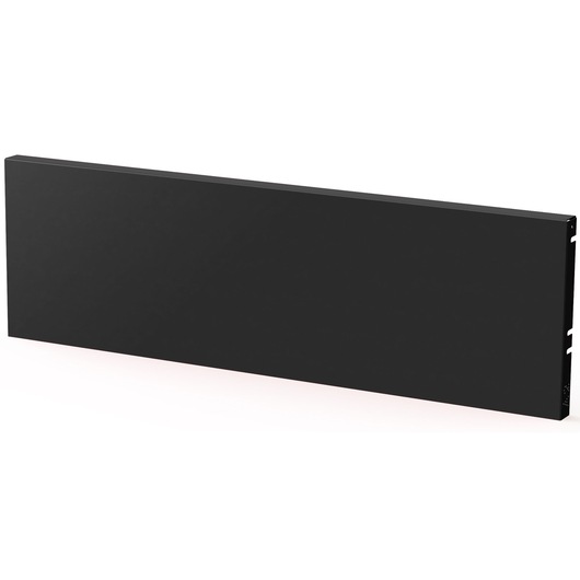 Facom JLS3-TRAA2BS black rectangular metal drawer front panel, angled right on white background.