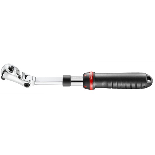 Facom torque wrench JXL_171 with black grip and red ring, side angle on white background.