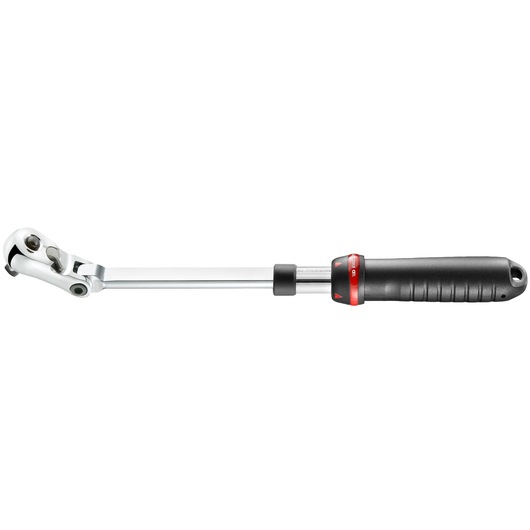 Facom JXL_171 torque wrench with black ergonomic handle, photographed from the side on white background.