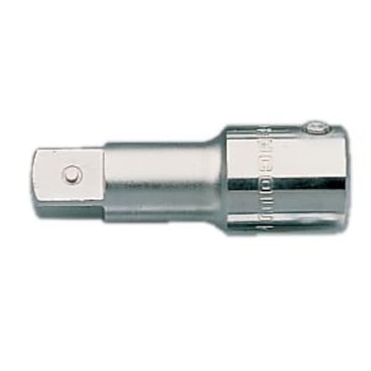 Facom chrome extension socket adapter K_208B, photography, side view on white background.