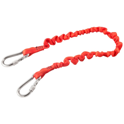 1.2 m Strap, 80mm Stainless Steel Dual Snap Hooks With Screw Safety Lock System
