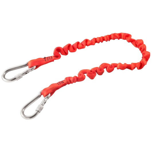 1.2 m Strap, 80mm Stainless Steel Dual Snap Hooks With Screw Safety Lock System