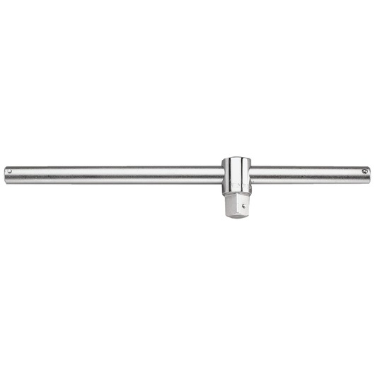 Facom M_120A T-handle sliding bar, chrome finish, photographed on white background, tool category.