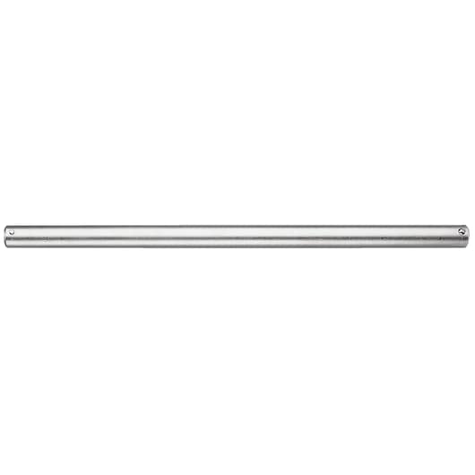 Facom M_125A chrome extension bar, cylindrical metal tool, side angle on white background.